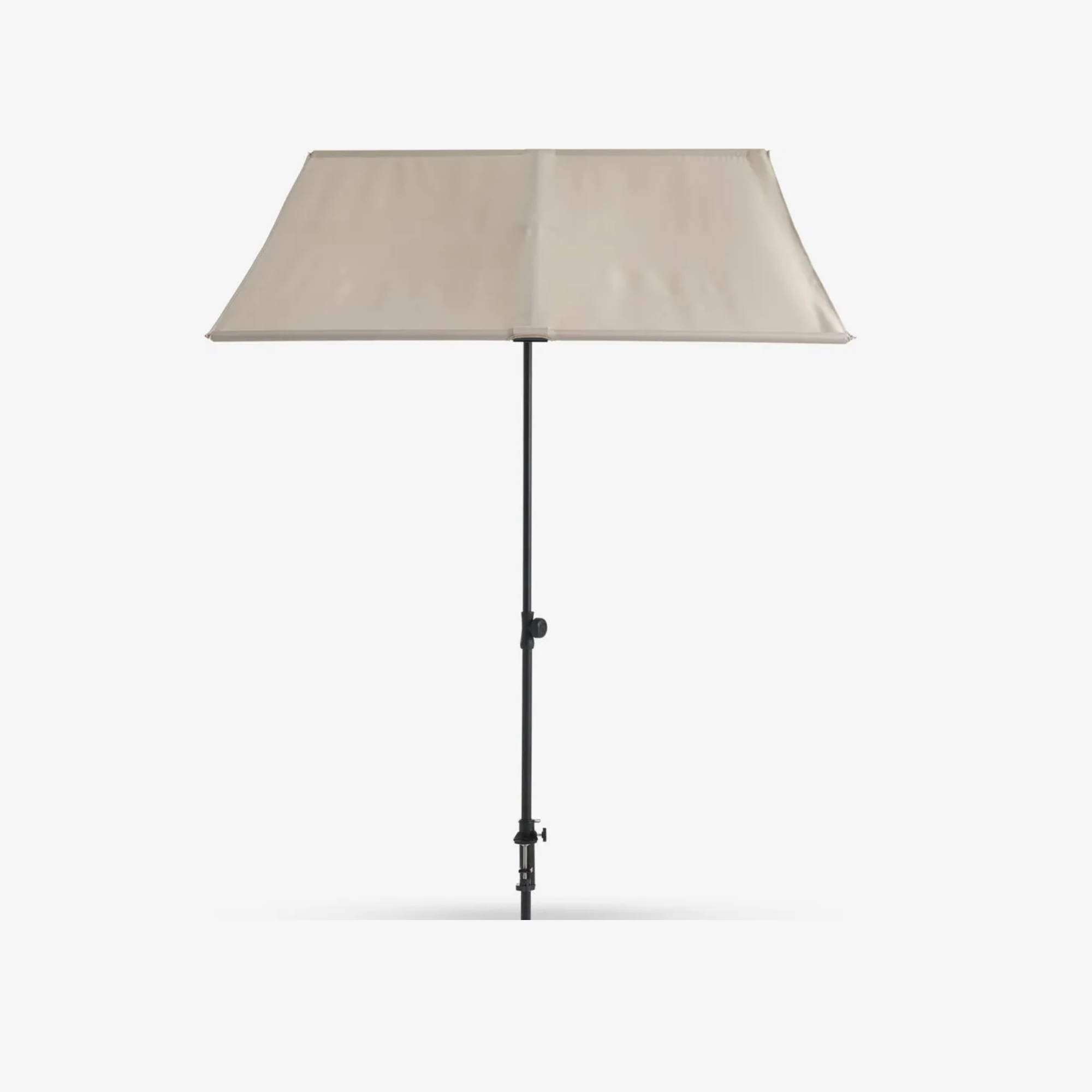 Balkónový slnečník Malmoe s nastaviteľnou výškou a UV ochranou – 130 x 181 cm