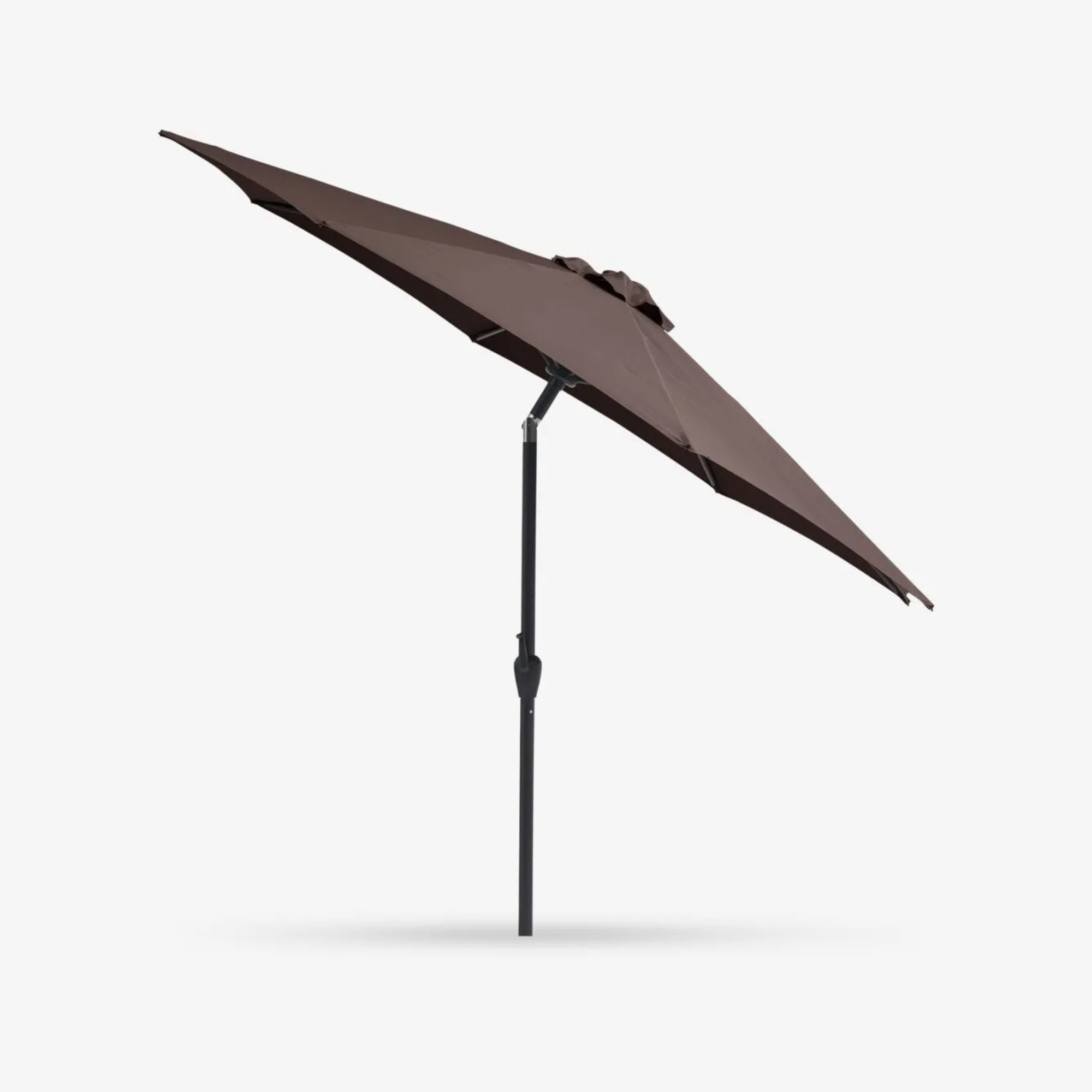 Naklápací záhradný slnečník Halk fialový s kľukou Ø300 cm